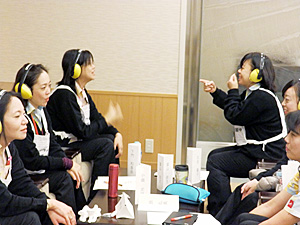 ユニビズの学習は、全講義、体験型