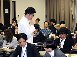 ユニバーサルデザイン集団研修のようす