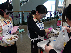 ユニバーサルデザイン研修のようす