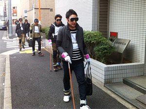 ユニバーサルデザイン研修のようす