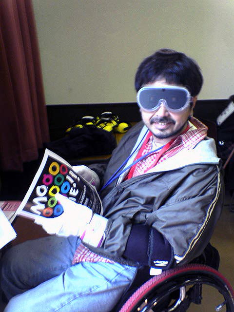 ユニバーサルデザイン研修のようす