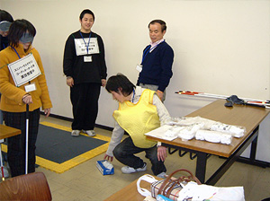 ユニバーサルデザイン集団研修のようす